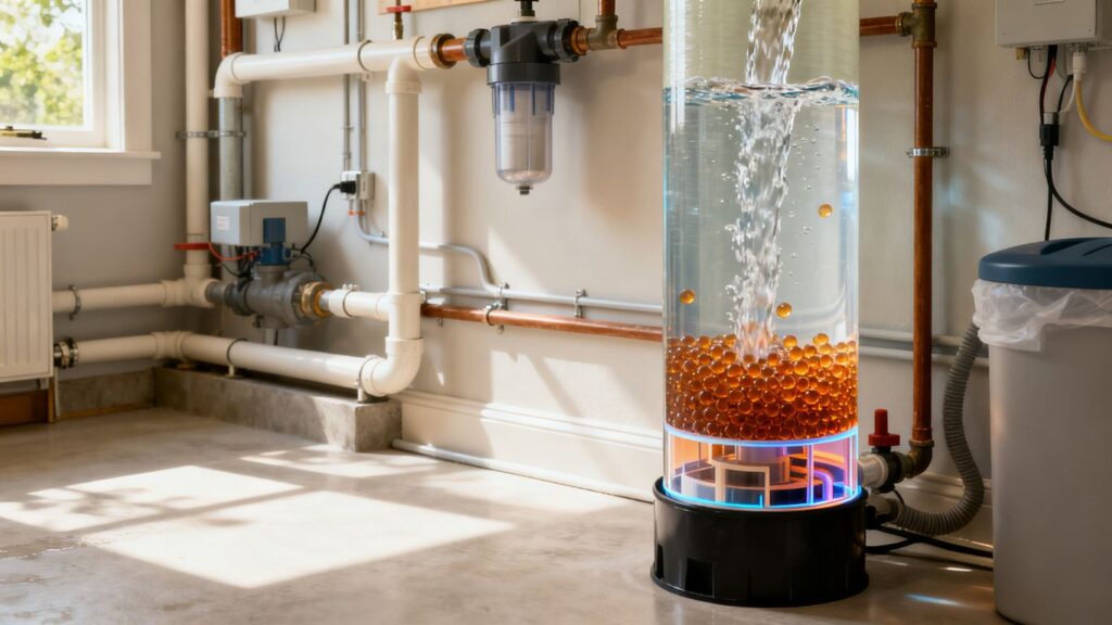 image | PromoDeals resin tank and household water pipes