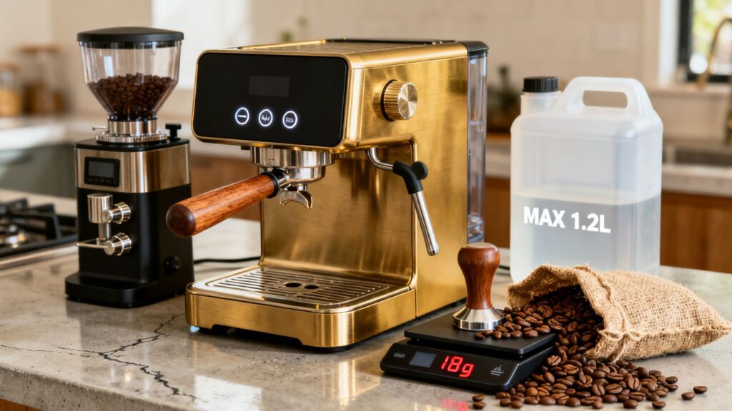 journalist2Fe473e435-3045-4d75-8ba6-5802908ce4182Fthumbnail | PromoDeals stainless espresso machine on kitchen counter