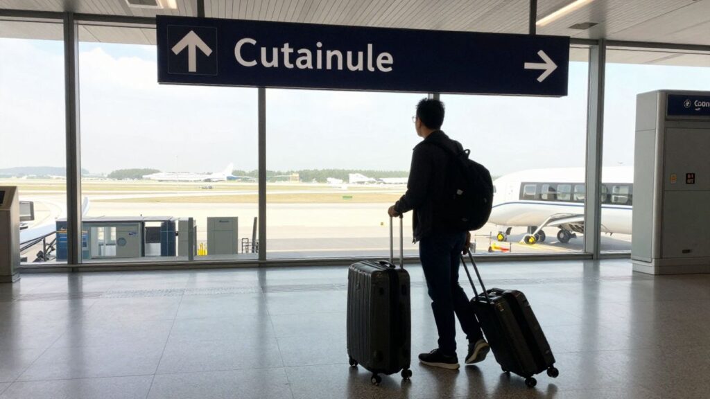 journalist2F0475dd62-50ce-4231-9f8e-fad565f24be22Fthumbnail | PromoDeals spinner and two-wheel luggage traveling through terminal