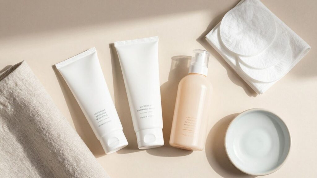 journalist2F2bd4efb1-d2cb-470a-bd7a-132973d154e42Fthumbnail | PromoDeals cleanser moisturizer and sunscreen arranged together
