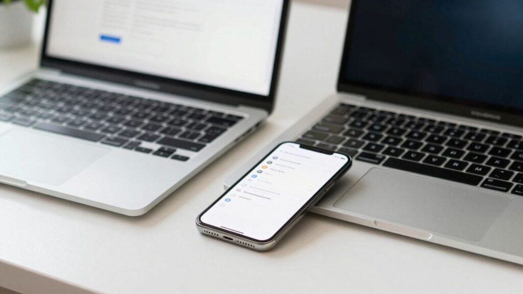 journalist2F46b591a1-580d-4a3d-8543-983fb40d440e2Fthumbnail | PromoDeals minimal iphone email workspace on a bright desk