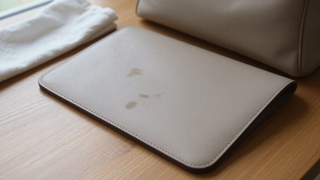 journalist2F4a1b84e0-a2f2-45ad-97c9-fd2236786b892Fthumbnail | PromoDeals musty leather bag showing early moisture damage