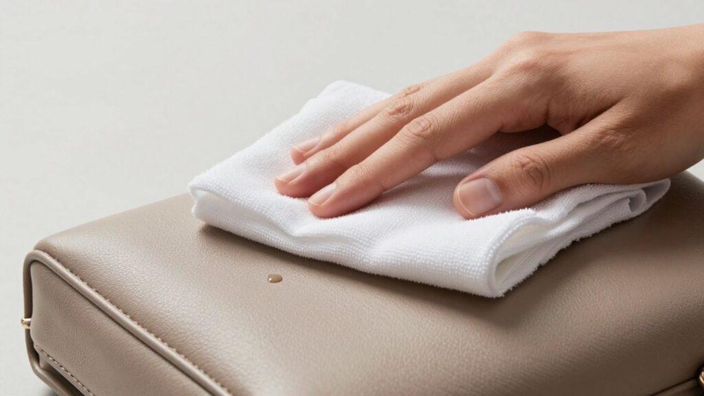 journalist2F87cc8b79-42fa-4608-82aa-456c191f98362Fthumbnail | PromoDeals careful stain treatment on a leather handbag