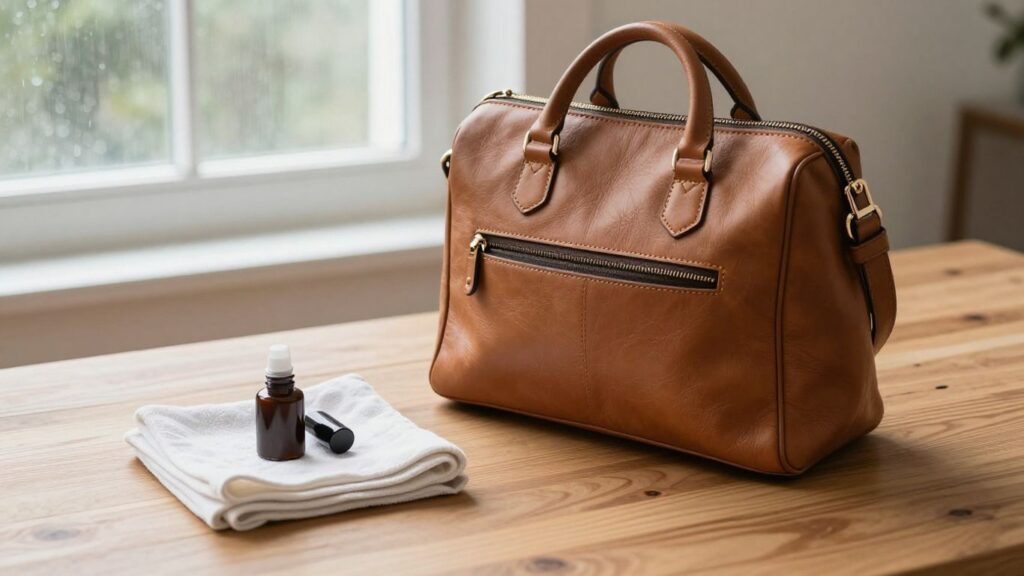 journalist2Fc3bbd4b0-2079-4405-8b04-6dcff05e94f72Fthumbnail | PromoDeals leather bag being prepared for monsoon care
