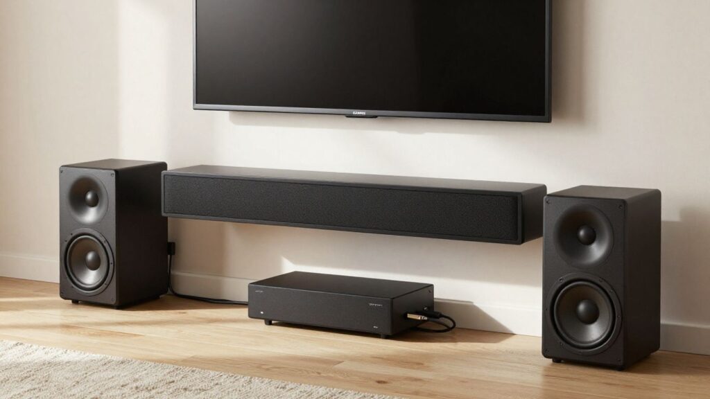 journalist2Fd6796a4f-89cb-4324-9ae2-0df8ec975b9e2Fthumbnail | PromoDeals modern living room with dolby atmos equipment