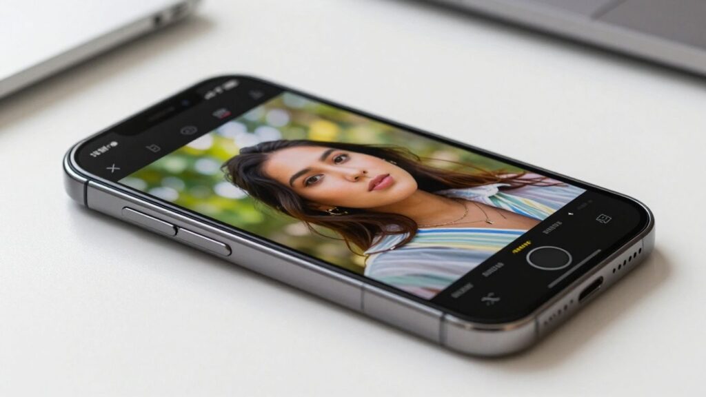 journalist2Fd7be92c0-67b6-443d-ac14-31da99798e152Fthumbnail | PromoDeals a smartphone displaying ai photo editing tools