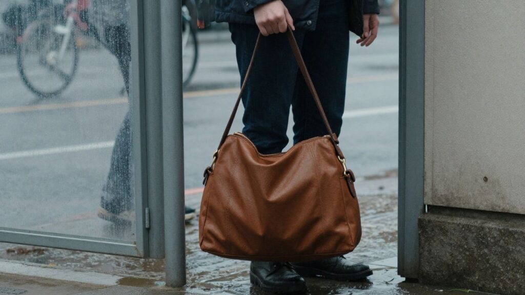 journalist2Fe481d7be-845d-4107-ae79-9bb4fad79ff02Fthumbnail | PromoDeals commuter protecting leather bag from rain