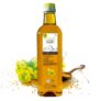 Jivamrit Organic Cold Pressed Yellow Mustard Oil, 1 L, Argemone Free